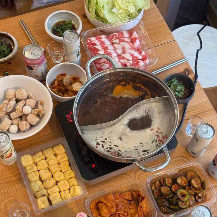 dinner spread #athome #cooking #hosting