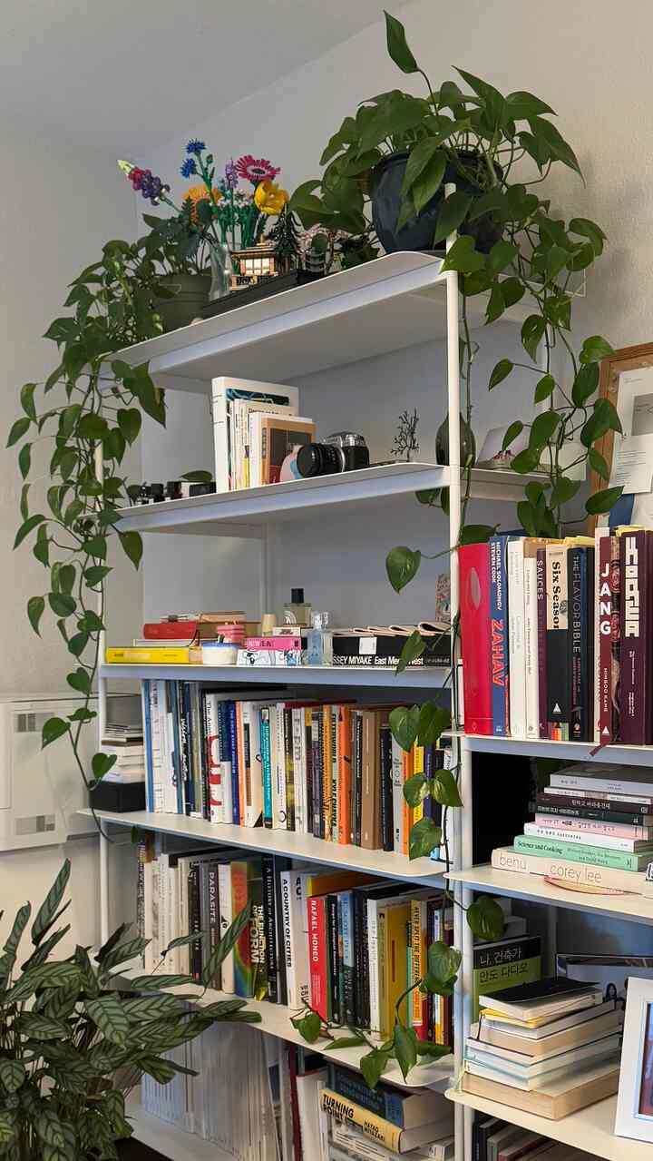 Show me your wfh space and I’ll show you mine 🤓📚 a little before & after!

#wfh #officespace #modularshelf #homeoffice #lofttherapy