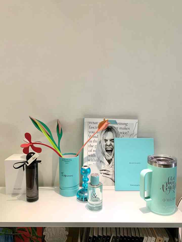 My Tiffany color's collection 🩵

#beautyhome #beauty #colorinterior #shelfdecoration #shelf 