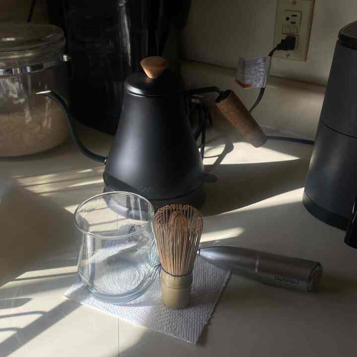 Testing out some recipies for friends today :) #shadows #lighting #matcha