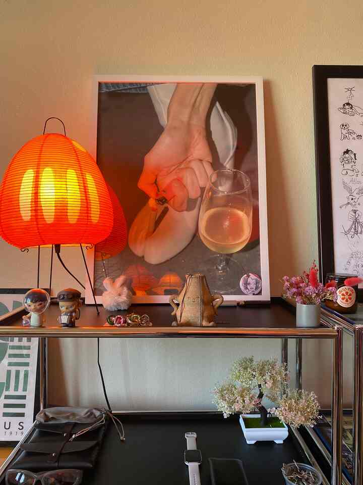 so pretty #mcm #akarilamp #idontsmoke