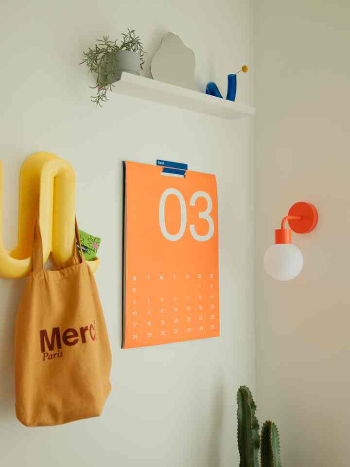 My favorite calendar from Karst. 🧡 #monthlycalendar #interiordesign 