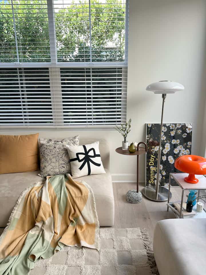 #greenery #MidCenturyModern #cozylivingroom