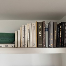 Some of my favorite books on display :) #mcm #bauhaus #books 