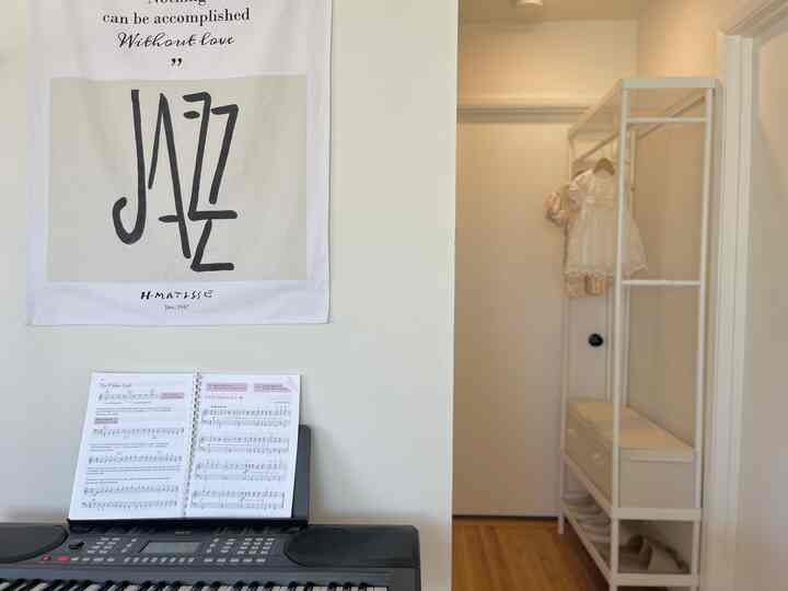 The reason that I placed a coat rack on the hallway is to store towels because there’s a bathroom nearby :-)

#hallwayinterior