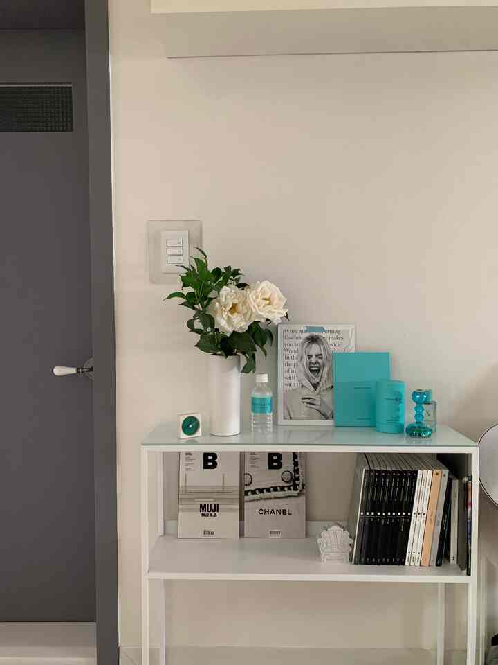 Tiffany color zone 🩵

#tiffany #tiffanyblue #shelfcabinet #shelf #magazineb #magazinerack 