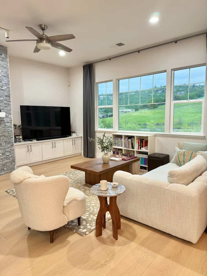 #livingroominterior #whitewoodinterior 

Chill day with morning coffee 🤎