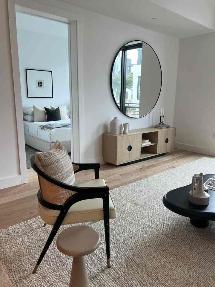 When one room flows seamlessly into the next. 
#livingroominterior #livingroom #stylinghome #styling #neutral #chair #livingroomdecoration 