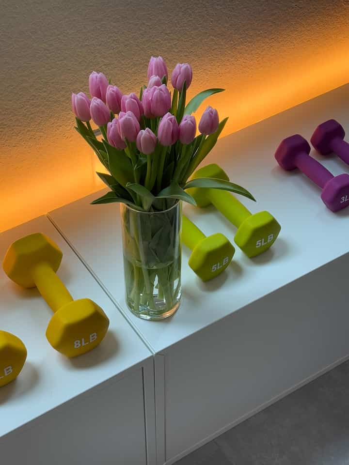 Add a pop of color to welcome spring into your home 🌷

#spring #homegym #ikeaeket #colorofhouse 