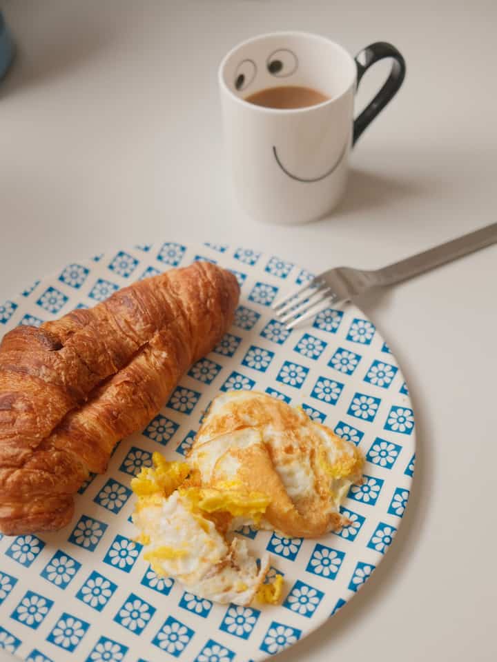 Breakfast time ;) #kitchenplates #kitchendecoration