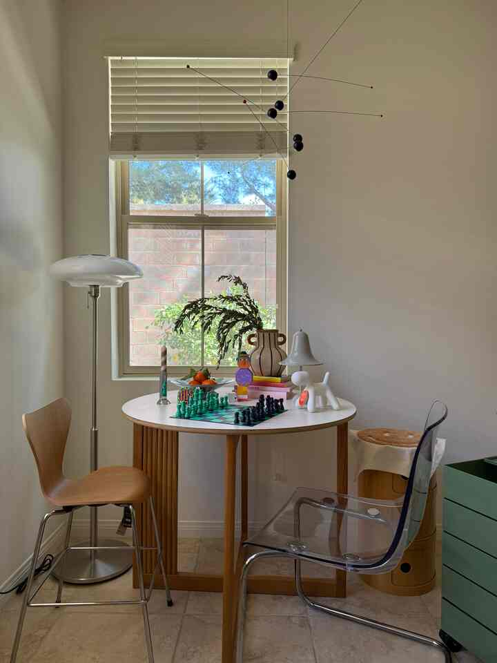 The #transparency of the #chair creates a great sense of openness.