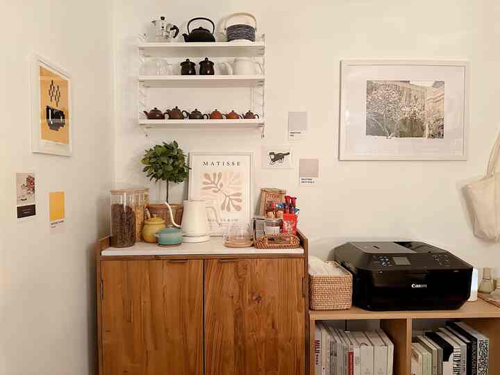 Tea section #Homecafegram #homecafe