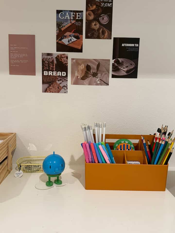 Making the Nook Zone Work with Cute Storage Bins🧡

#Organizing #organize #nook #desk #deskterrier #deskterior #deskinterior #deskdecoration #studydesk #homeoffice #minimalliving #tookbox