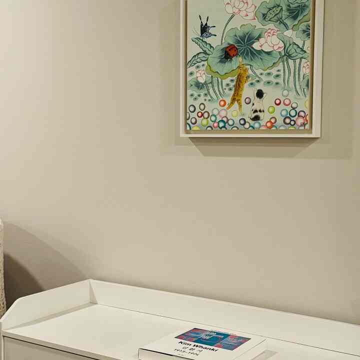 New painting from my favorite artist! 
And also my #ikea Hauga #drawer 🌿