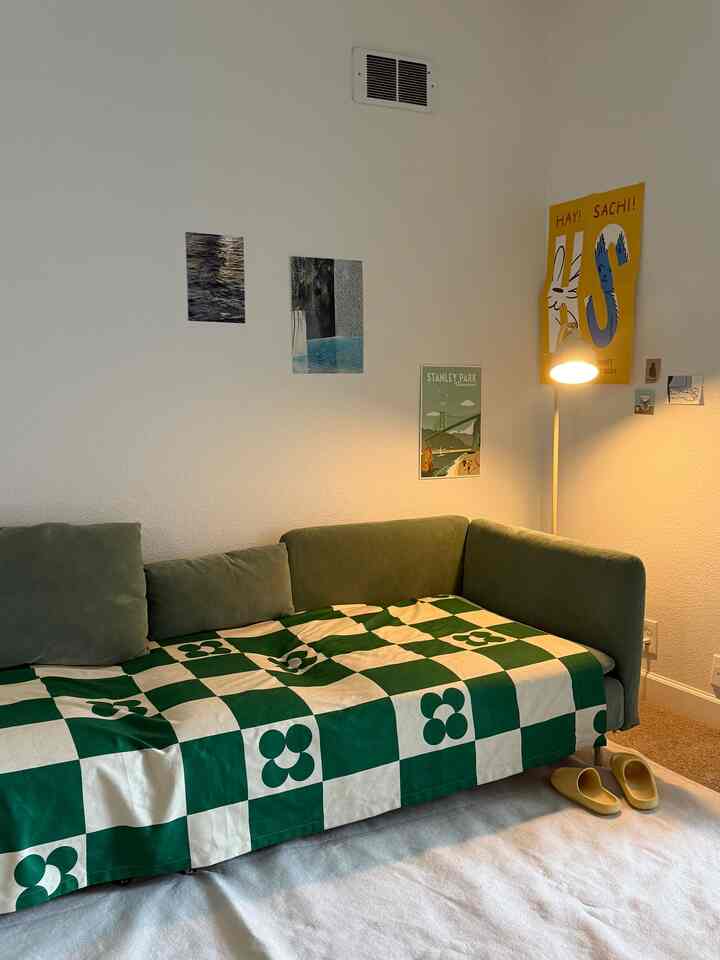 Cozy Sofa #ikeapictureframe 