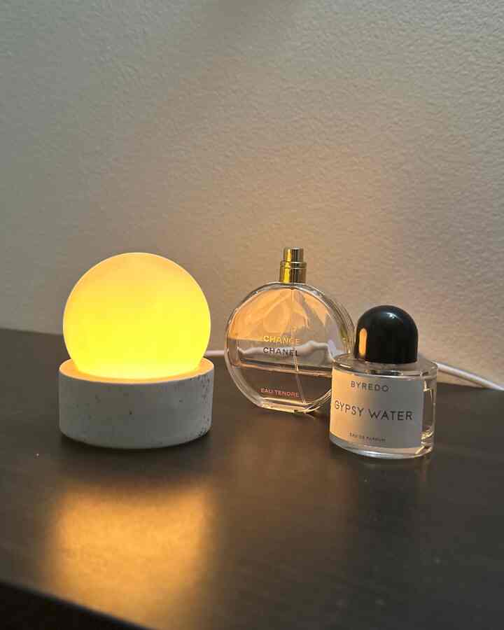 Sharing a closer look of the lamp! It looks like a mini moon 💛 I love how small lamp can bring such magnificent impact to surrounding and make it seem like a sunlight. I love how it can transfer multiple stages of lighting from white light to yellow dim light, bringing amazing scenery using a single light. Totally elevates part of my home!

#interiordesign #design #home #decor #homedecor #homedecoration #homedesign #homedecorideas #japandi #nordic #midcenturymodern #midcentury #mcm #modern #scandihome #scandinaviandesign