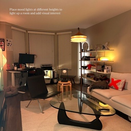 Thrift, curate, styling on a budget.
#CozyVibes #InteriorDesign #AmbientLighting #LampLovers #SoftLighting #AestheticRoom #BudgetStyling #StylingTips #Thrift