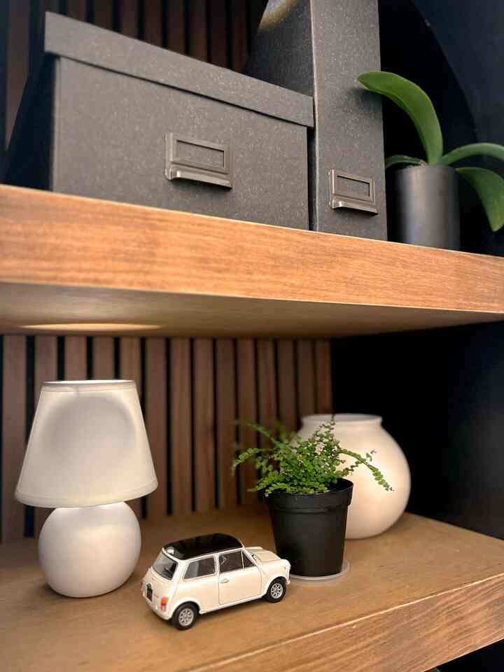 Keeping color tones consistent across decor pieces instantly makes a space feel more polished and chic. I mixed natural textures like rattan with black and wood accents for an elevated look—without spending much! 

#shelf #entranceinterior #entrance  #OhouseChallenge #shelfinterior  #Neutral #moderninterior  #rattanprops #opencloset #closetorganization #closetstorage #shelfcabinet #entrancehall #entrancedesign #entrancewall  #ikea