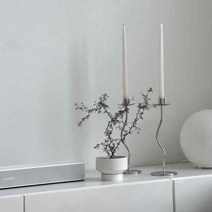 Been looking for this plant for last 2 years and new plant shop near my house recently got one. So took it home with zero hesitation 💚

#greeninterior #minimal #speaker #fado #metal