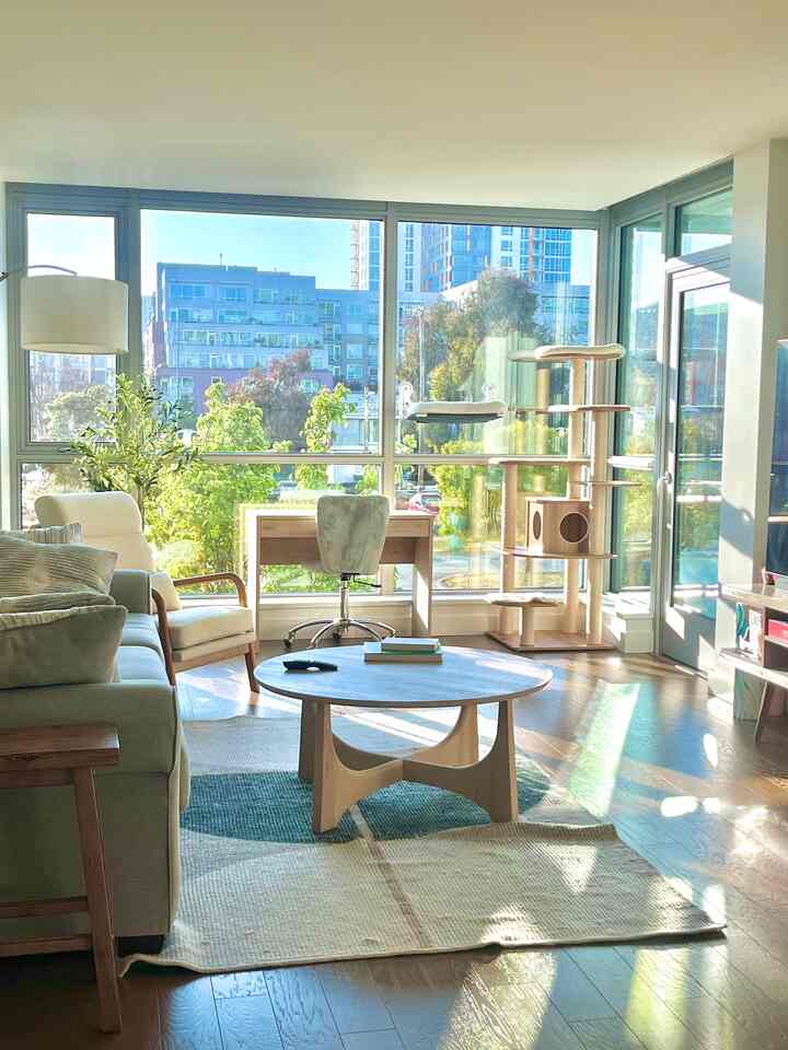 ☀️ Day vs. 🌙 Night — Living Room Edition
My living room has two completely different personalities—one for the day, and one for the night ✨

During the daytime, natural sunlight floods in through the windows, lighting up the grey sofa, wooden bench, and calming neutral tones. It’s my favorite time to sip coffee and let the space feel airy, open, and fresh. ☕🌿

But once the sun goes down, the mood completely shifts. I turn on the arching floor lamp, and the space transforms into a warm, soft-lit nook—perfect for winding down with a book, a cozy show, or just quiet moments to myself. 🕯️💤

One room, two totally different vibes—and I honestly can’t pick a favorite.

#dayvsnight #livingroomvibes #naturaldaylight #softlighting #morningvsnight #cozyhome #lightandcalm #nightaesthetic #dayaesthetic #neutralinterior #cozycorners #archlampglow #apartmentliving #homevibes #slowmorning #peacefulnights

