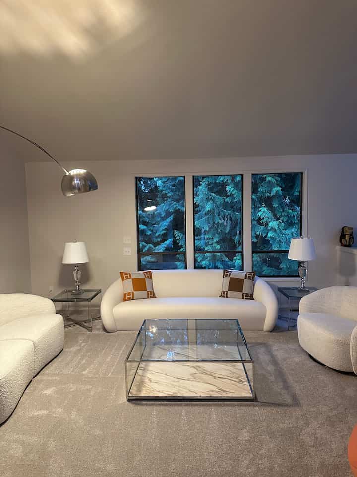 Summer vibes are in full swing with our new white sofa and the greenery that transforms colors at night! 🌿✨

#SummerReady #SummerRefresh #SummerVibes #SummerStyle #SummerAtHome #livingroom #interiorobject #lamp #interior #kartell #coffeetable #livingroomfurniture #DWR #designchair #designlamp #livingroomtable #designfurniture #cassina #interiorfurniture #livingroomsofa #decoratingtips #interiorgram #designer #livingroominterior #chairrecommendation #table #blackinterior #livingroomlighting #moderninterior #modern
