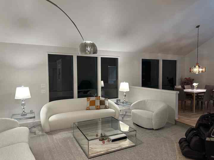 Obsessed with how the beige carpet brings a soft, uplifting vibe to our living room 🤍

#summerrug #rugandhome #coastalrugs #airyvibe #Homecafeinterior #livingroom #whiteinterior #lamp #interior #kartell #coffeetable #livingroomfurniture #DWR #designchair #designlamp #livingroomtable #designfurniture #cassina #interiorfurniture #livingroomsofa #decoratingtips #interiorgram #designer #livingroominterior #chairrecommendation #table #blackinterior #livingroomlighting #moderninterior #modern