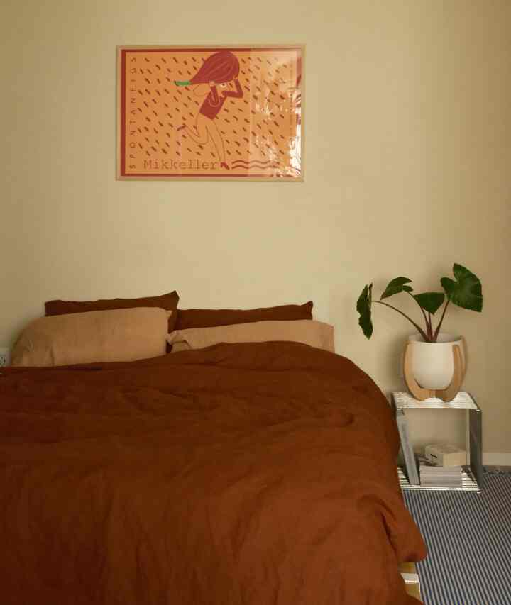 slowly getting ready for fall 🍫🤎

#latesummer #fallbedding #beddingset #bedroominterior 