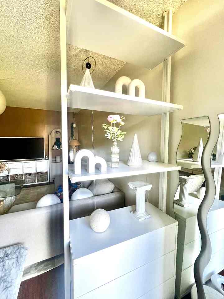 Simple white accents that add elegance without the splurge ✨
Small details, big difference 🤍

#homeaccents #budget #homedecor #affordablestyle #homestyling #apartmentdecor #ohouseambassador
