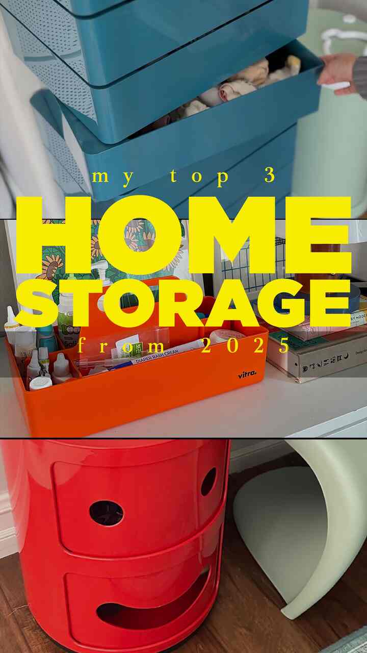 My top 3 storage favorites — tested & loved (and all for my little one 💛)

#honestreview #productreview #realreview #homeaccent #storagebox #homestorage #magis #trolley #homedeocr #colordecor #vitra 