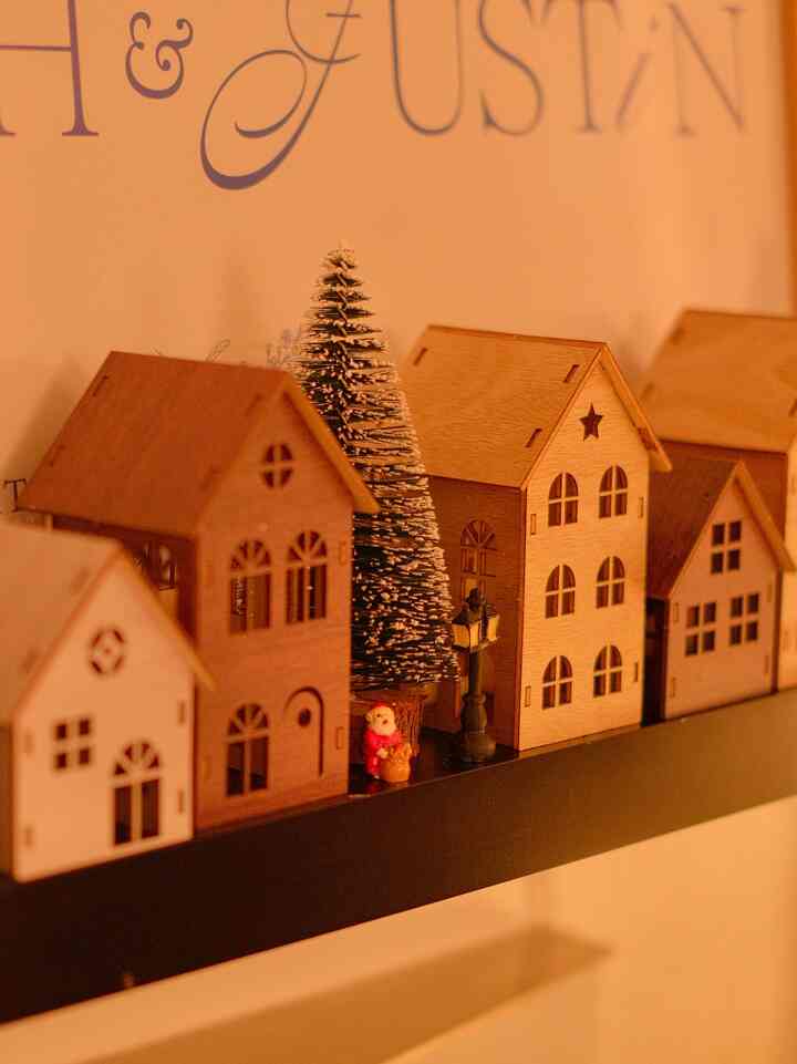 Christmas village in my living room 🎄⛪️🏠🌲

#cozyhome #holidaydecorations #livingroom #glowseason #homeinspiration #cozycorners #moodlighting