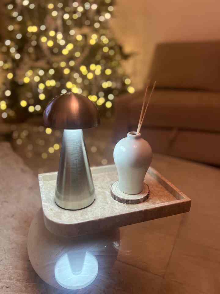 My current favorite little mushroom shaped lamp & Matte Ceramic Reed Diffuser

#OhouseGather #OhouseGlow
#OhouseGrateful #shopohouse #livingroomdecor #homedecorideas #teatabledecor