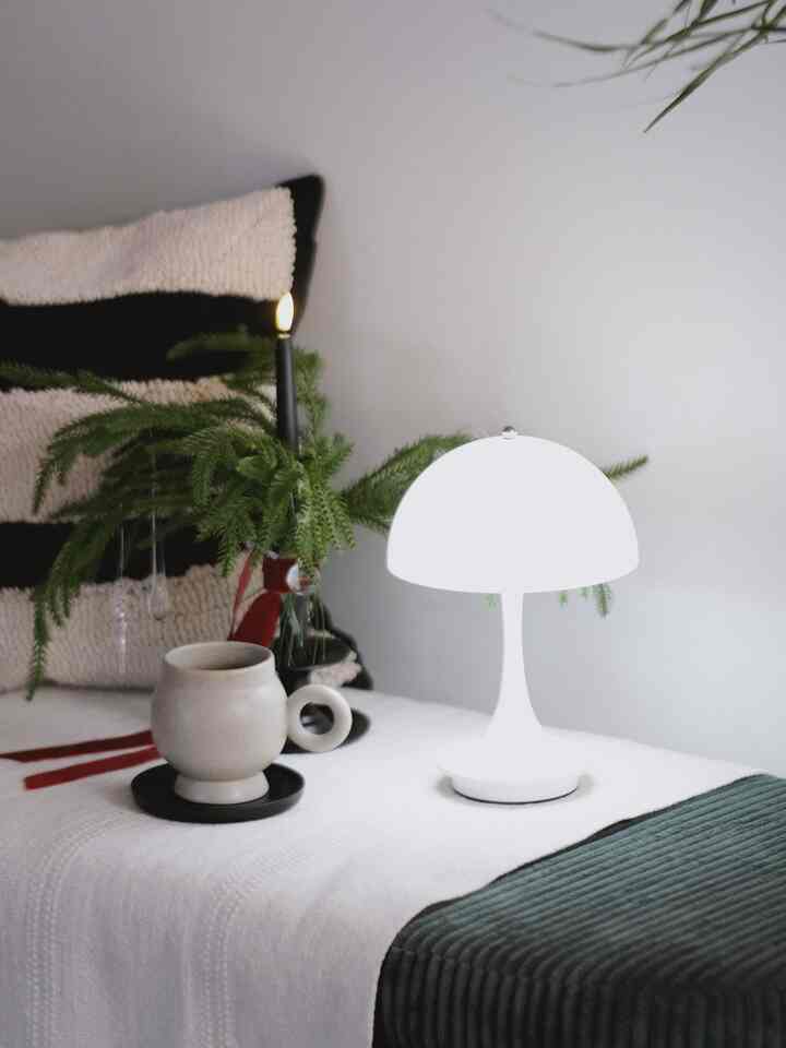 A closer look at the simple joys—a warm mug and a gentle light to soothe the soul. These glowing details make our home feel extra festive and bright this season.

#OhouseHoliday #OhouseGlow #CloseUp #MugCollection #CozyVibes #InteriorDetails #OhouseUSA #DecemberGlow #mushroomlamp #wirelesslamp #minilamp #desklamp #mug #modern #holidaydecor