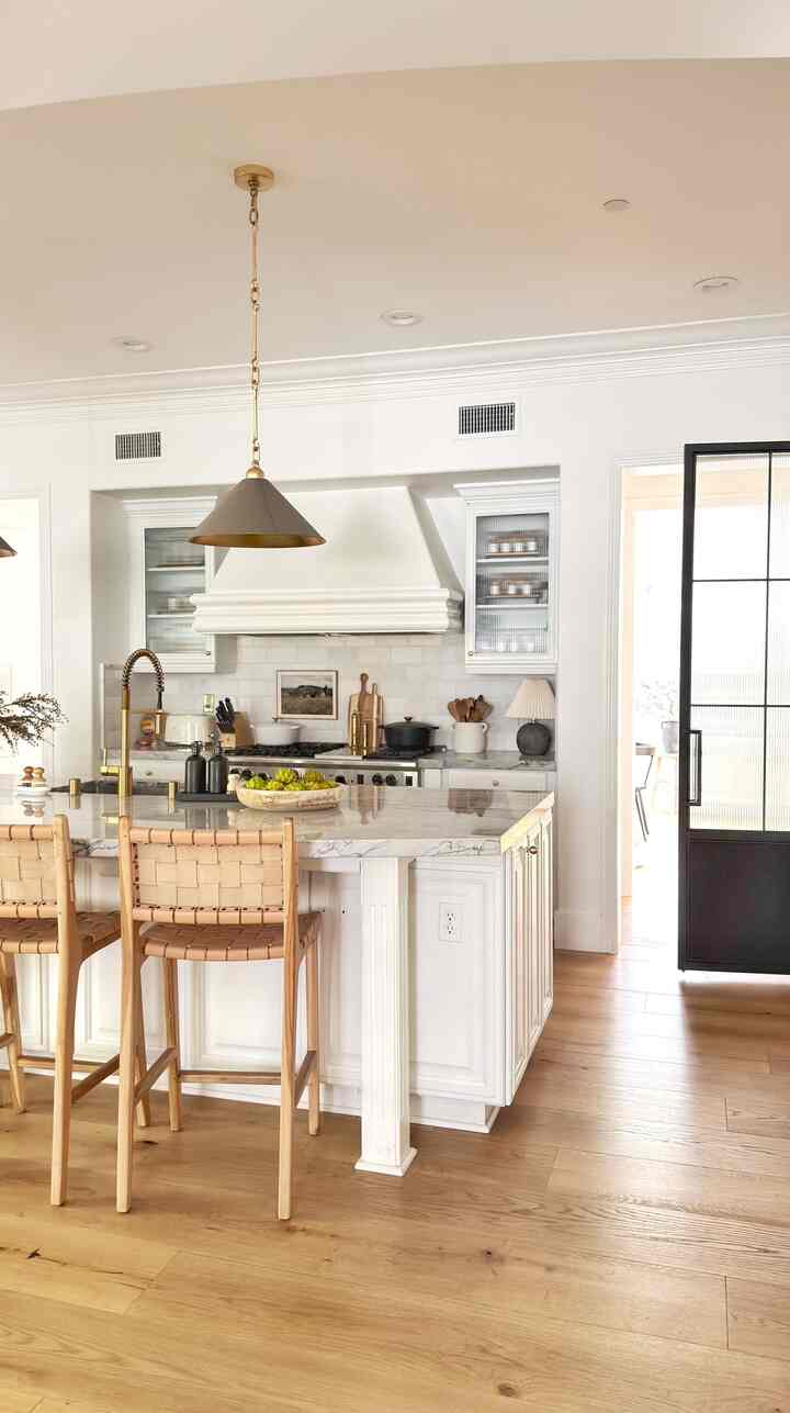 Before & After new pantry door! #kitchendesign #pantrydoor #beforeandafter
