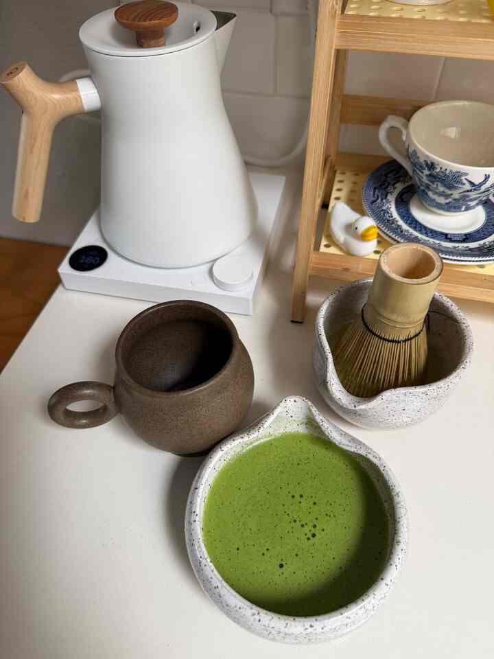 Morning matcha routine 🍵 #ohousetoday #welcomechallenge #ohouseholiday #ohousegather #ohouseglow #ohousegrateful