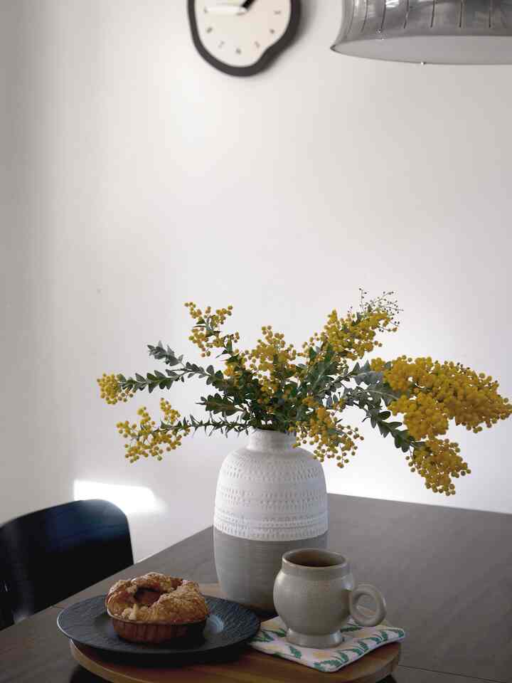 Who else has tried these trending croissants from Costco—they are seriously the best! 🥐😍

#croissant #mug #Tablestyling #diningtable #flower #vase #brunch #cozyvibe #westelm #ohousemug #coffee