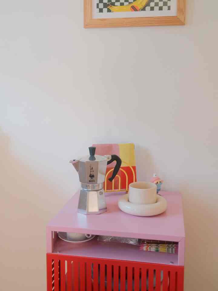 My favorite coffee corner 🥰 #homedecor #mokapot