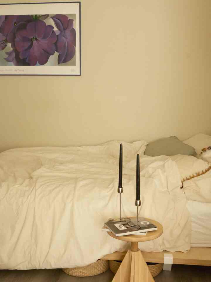 warm and cozy styling🧡🍑
#warmtoneinterior #warmfeeling #warmth #bedding