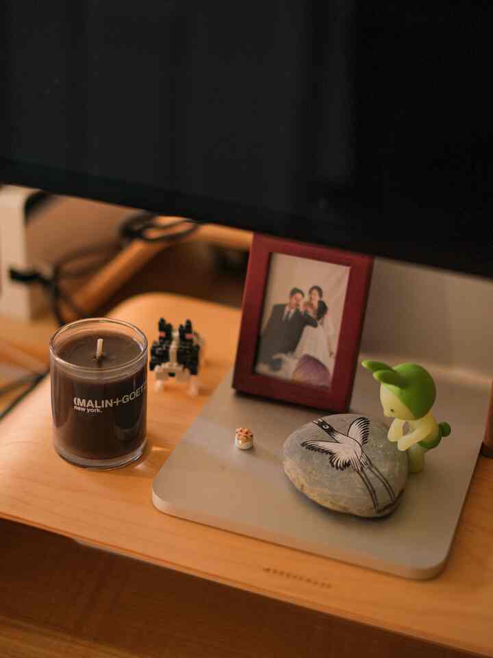 Work station but also an altar for some of my favorite things 😆🫶🏻

#homeoffice #workstation #deskinterior #standingdesk #macbook #studiodisplay